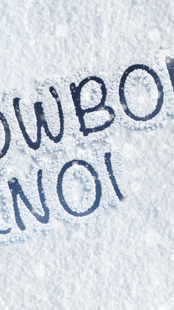 Snowbody Knowz snow-written teaser reel